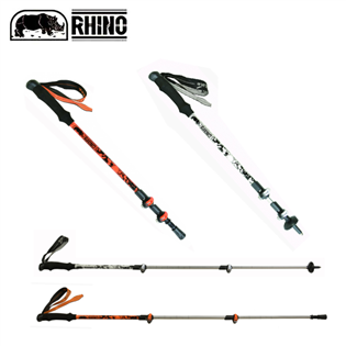 【大山野營】犀牛 RHINO 791 快扣登山杖 231